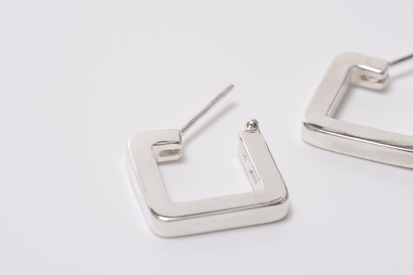 mini square earrings