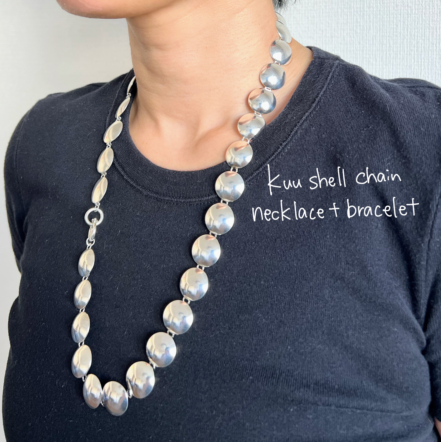 kuu shell chain bracelet