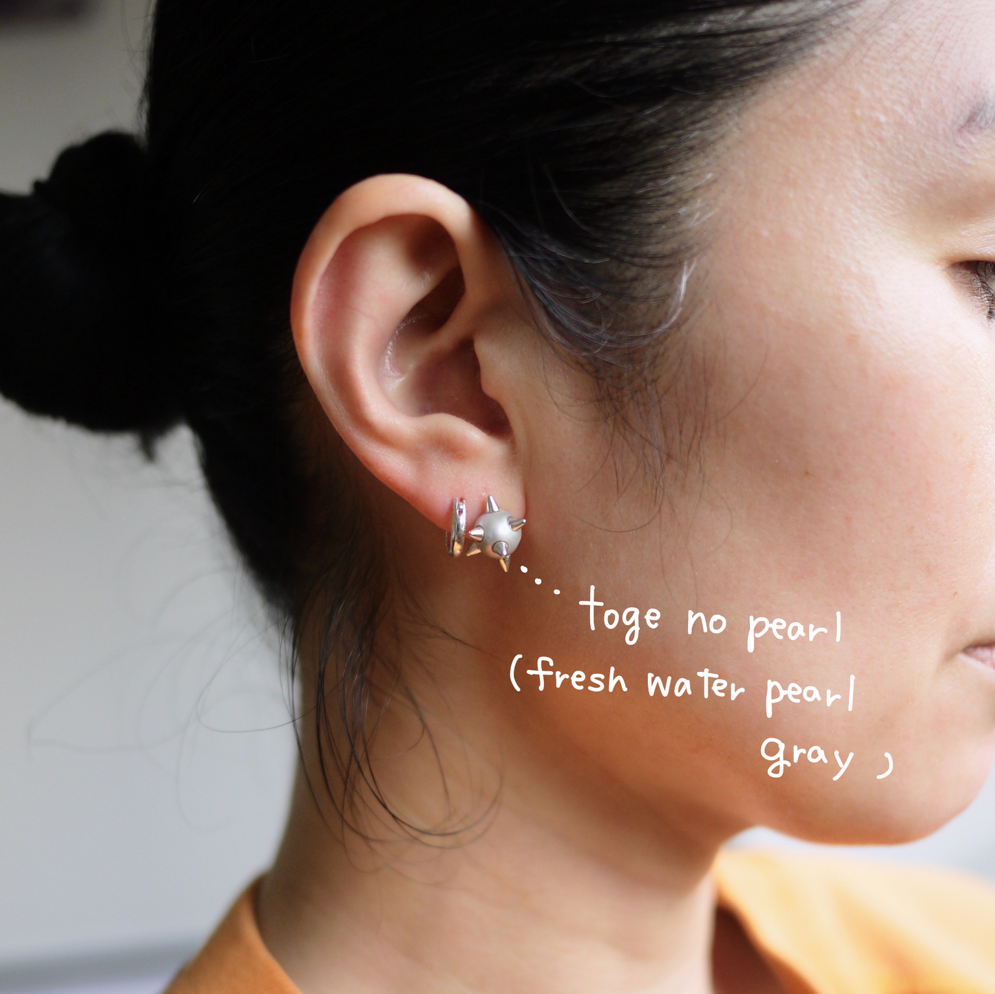 toge no pearl stud earrings 全3色