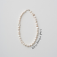 Pearl necklace with extension chain 全5色