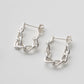 Connect chain earrings (1pair)