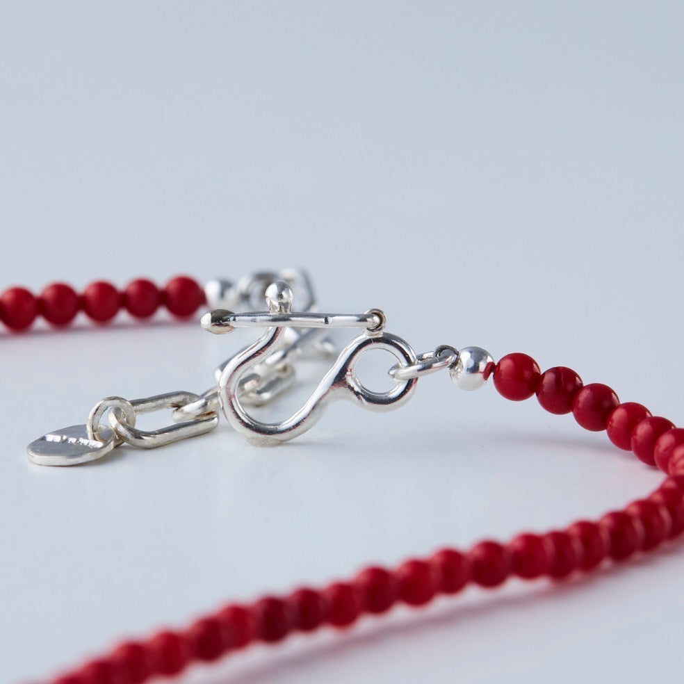 rosary choker necklace sterling silver