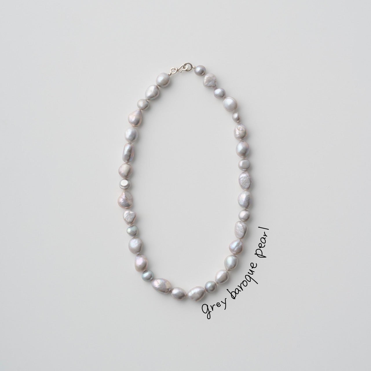 Pearl necklace with extension chain 全5色