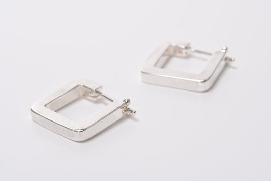 mini square earrings