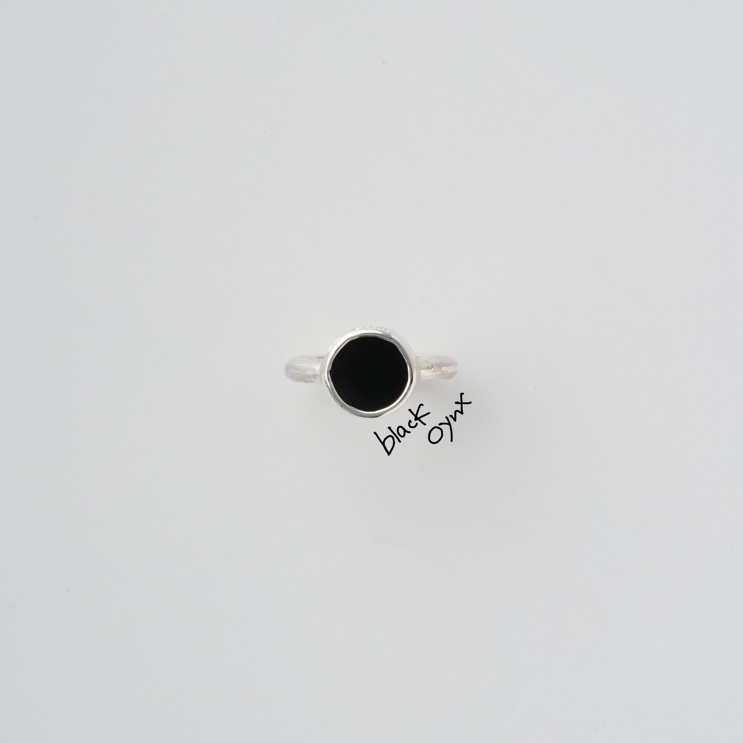 Stone stud ring 全5色