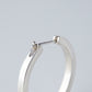 hoop earrings（big square hoop）（1pair）